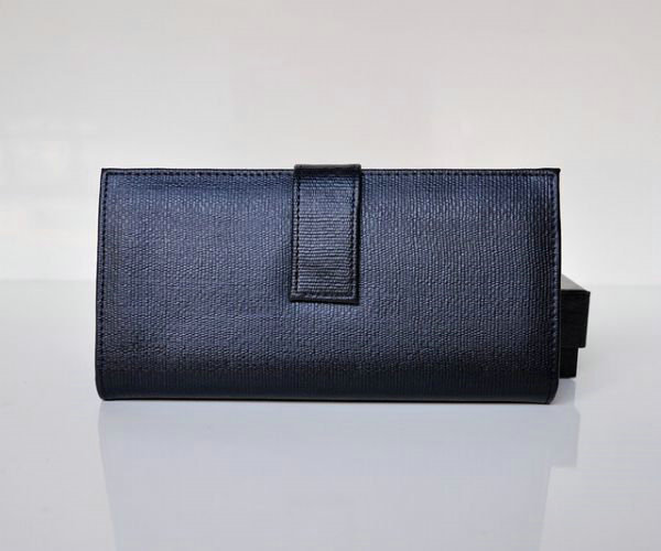 YSL Y line flap wallet 241175 black